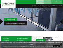 Tablet Screenshot of bonomini.com